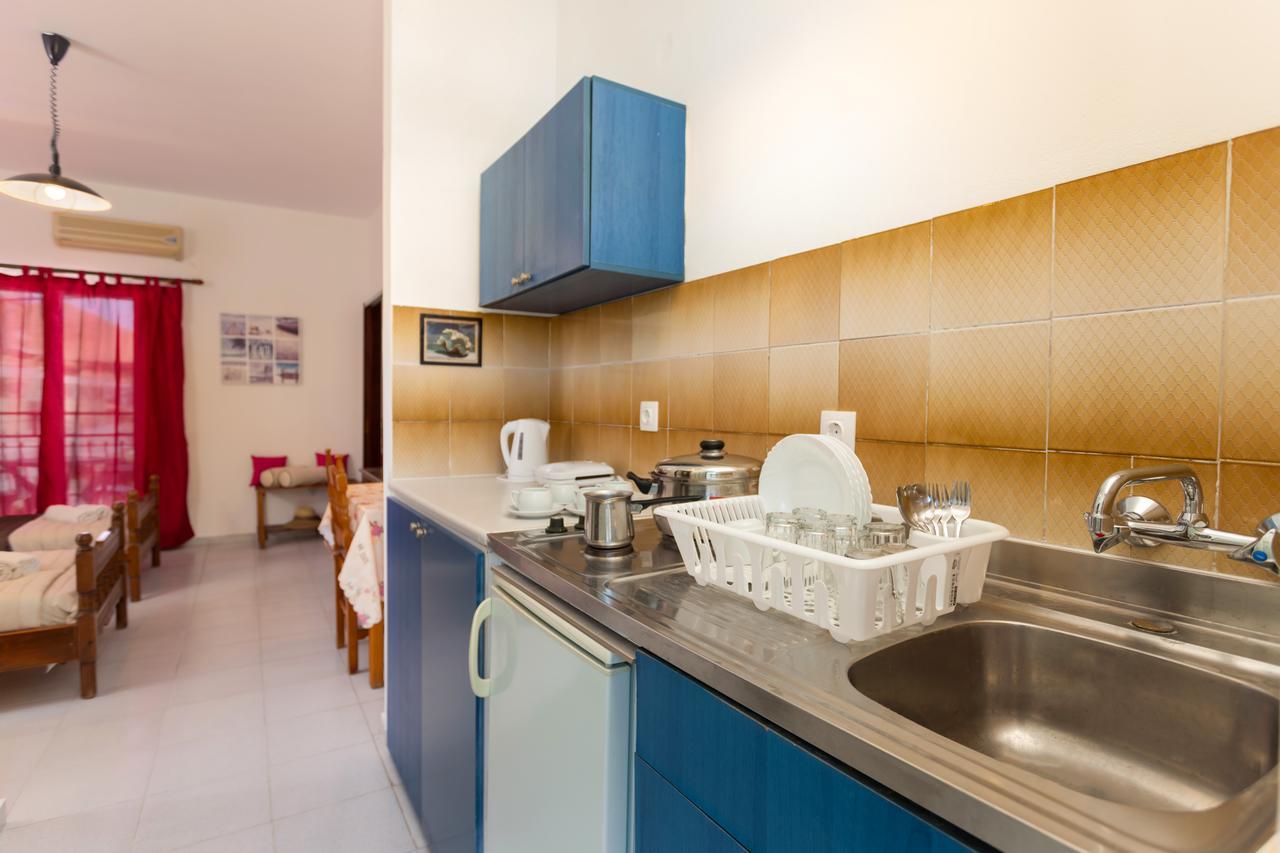 Holidays Studios & Apartments Лаганас Экстерьер фото